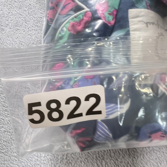 Printfresh Womens Mermaid Organic‎ Cotton Pajama Top Small Short Sleeve Sleep - Picture 8 of 8